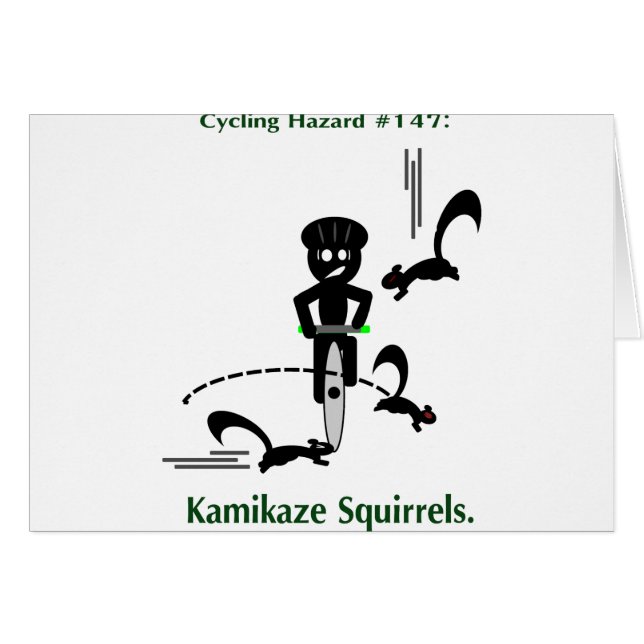 Cyclisico: kamikaze eekhoorns (Voorkant Horizontaal)