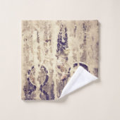 Cyclisme dans la pluie (Gant de toilette)