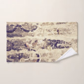 Cyclisme dans la pluie (Serviette à main)