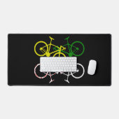 Cyclisme Jaune Vert Blanc Polka-Dot Jerseys (Clavier et souris)