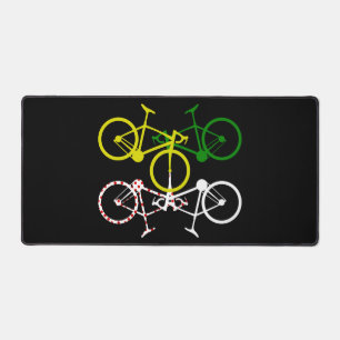 Cyclisme Jaune Vert Blanc Polka-Dot Jerseys