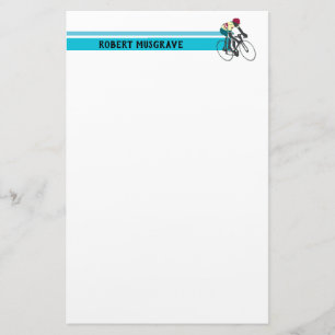 Cyclist #1 briefpapier