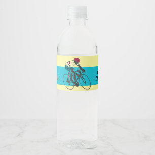 Cyclist #1 waterfles etiket