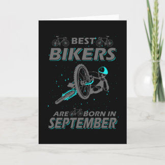 Cyclist Birthday Cadeau september Kaart