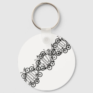 Cyclist dna T-Shirt Sleutelhanger