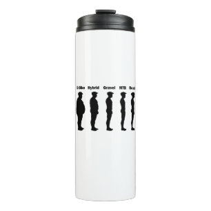 Cyclist Evolutie Wielrenner Thermosbeker