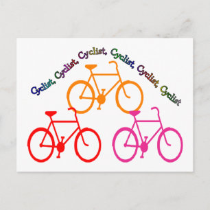 Cyclist Gifts, Biking Mania! Briefkaart