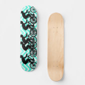 Cyclist Skateboard (Voorkant)