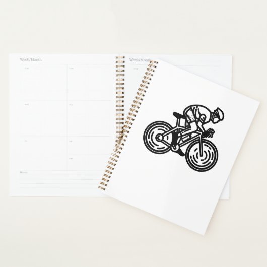 cycliste (Devant avec enveloppe)