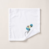 Cycliste de course (Gant de toilette)
