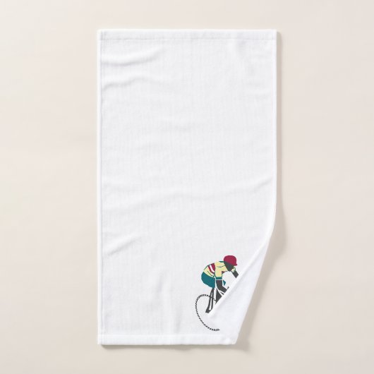 Cycliste de course #1 (Serviette à main)