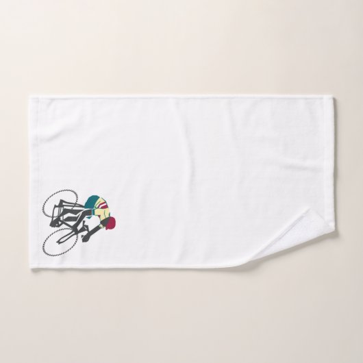 Cycliste de course #1 (Serviette à main)