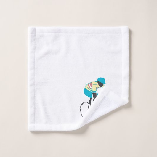 Cycliste de course #2 (Gant de toilette)
