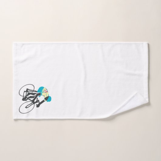 Cycliste de course #2 (Serviette à main)