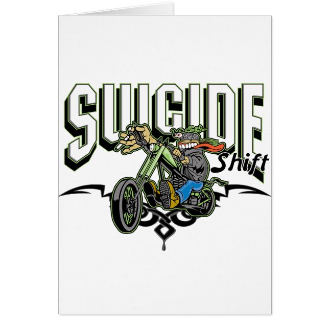 Cycliste de suicide (Devant)