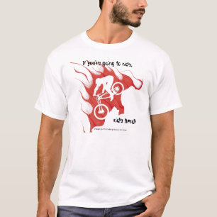 Cycliste "tour de montagne dur !" T-shirt