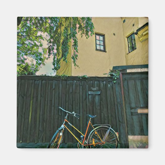 Cyclists cadeauideeën magneet (Voorkant)