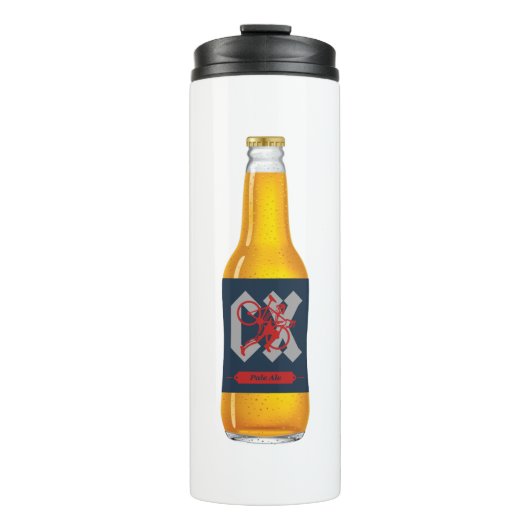 Cyclocross Beer Thermosbeker (Voorkant)