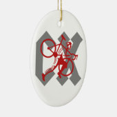 Cyclocross Keramisch Ornament (Rechts)