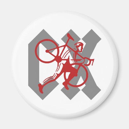 Cyclocross Magneet (Voorkant)