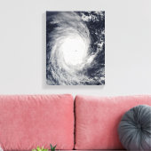 Cyclone Adeline-Juliet, westelijk Canvas Afdruk (Insitu (Woonkamer))