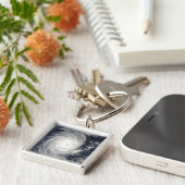 Cyclone Adeline-Juliet, westelijk Sleutelhanger (Zijkant)