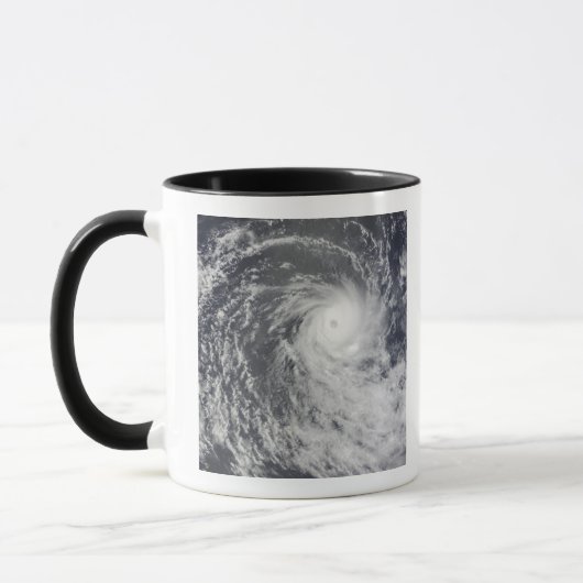 Cyclone Anja over de Zuid-Indische Oceaan Mok (Links)
