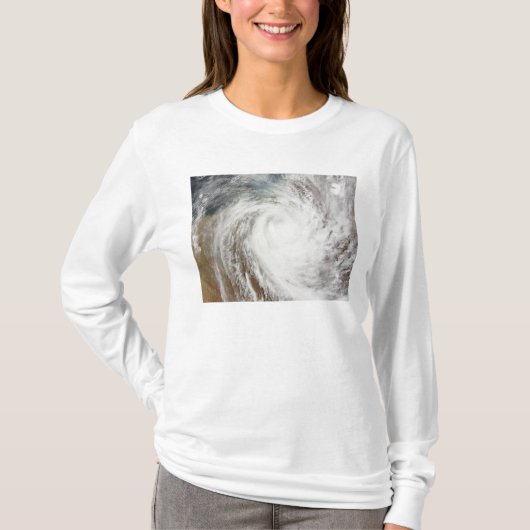 Cyclone Laurence beweegt het hele land T-shirt (Voorkant)