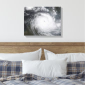Cyclone Monica in het zuidelijke deel van de Still Canvas Afdruk (Insitu (Slaapkamer))