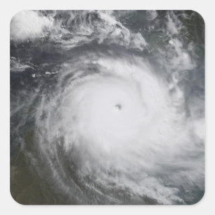 Cyclone Monica in het zuidelijke deel van de Still Vierkante Sticker