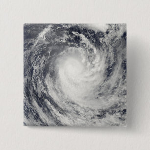 Cyclone Rene over het zuidelijke deel van de Still Vierkante Button 5,1 Cm