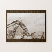 Cyclone Rollercoaster puzzel (Horizontaal)