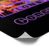 Cyclone Rollerkuster Psychedelic Poster (Hoek)