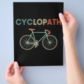 Cyclopath Funny Bicycle Cyclist Humor Flyer (Hand)