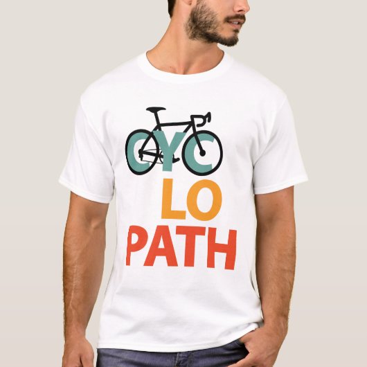 Cyclopath Funny Cycling T-shirt (Voorkant)