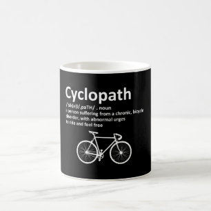 Cyclopath Funny Gift for Cyclists and Bikers Koffiemok