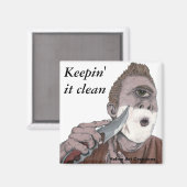 Cyclops grecs Couteau Rasoir Magnets (Recto/Verso)