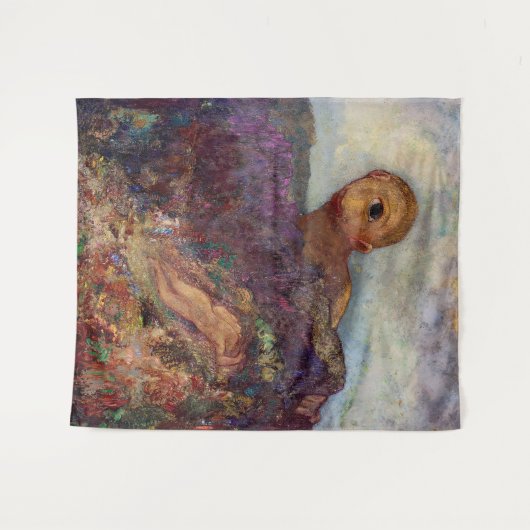 Cyclops | Odilon Redon | Wandkleed (Voorkant (horizontaal))