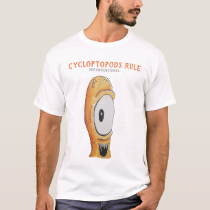Cycloptopods Rule #2 - Witte T-shirt