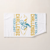 Cyclus - Beperk uw uitdagingen niet Handdoek (Handdoek)