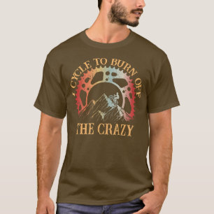 Cyclus om de wiebelfiets 645 uit te branden t-shirt