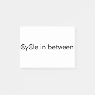 Cyclus tussen post-it® notes