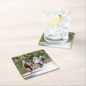 CYCLUS VIERKANTE KARTONNEN ONDERZETTER (Insitu)