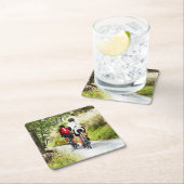 CYCLUS VIERKANTE KARTONNEN ONDERZETTER (Insitu)