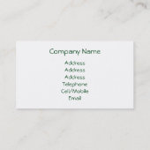 CYCLUS VISITEKAARTJE (Achterkant)