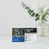 Cycluscoaching | Opleidingsinstructeur Visitekaartje (Staand voorkant)