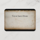 Cycluskaart Visitekaartje (Achterkant)