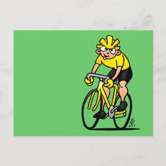 Cycluslijst - Fietsen Briefkaart (Voorkant)