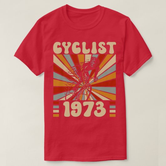 Cycluslijst Geboortedatum 1973 50ste verjaardag T-shirt (Design voorkant)