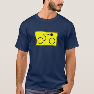 Cycluslijst (geel) t-shirt